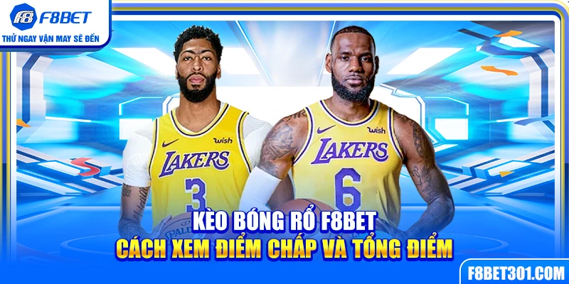 Kèo Bóng Rổ F8BET – Cách Xem Điểm Chấp Và Tổng Điểm
