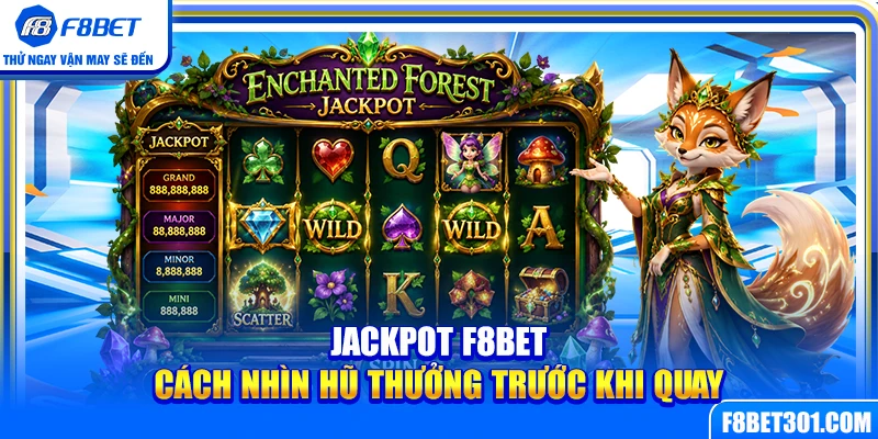 Jackpot F8BET – Cách Nhìn Hũ Thưởng Trước Khi Quay