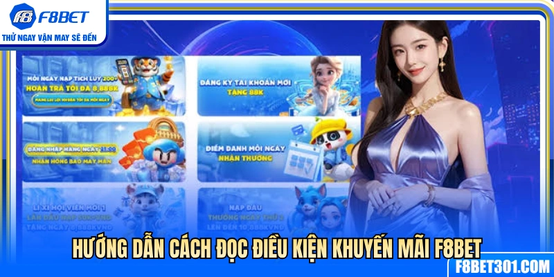 Bí quyết đọc hiểu chuẩn xác điều kiện nhận thưởng F8 BET 